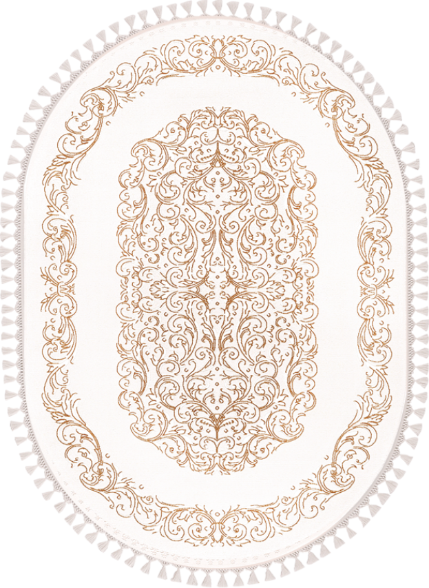 Kasmir Hali Ronesans 0206 12 Mav Mavi 145x200 Oval Hali Fiyati
