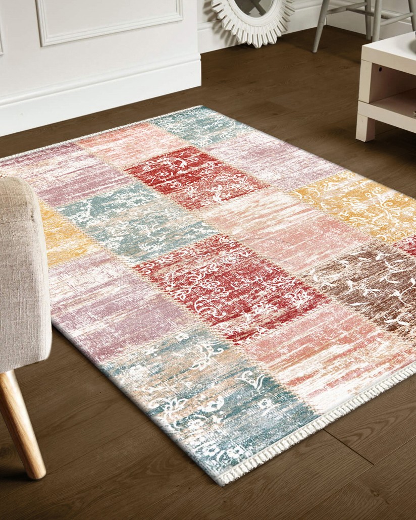 Kasmir Hali Nepal 0052 04 Kmk 133 X 185 Makine Halisi Halirama